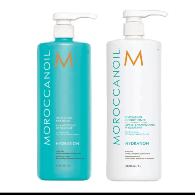 Moroccanoil shampoo & conditioner at Madison Mann in Alvin, TX